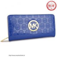 michael kors logo-print groot blauw portefeuilles Tassen Belgie j0y3k920